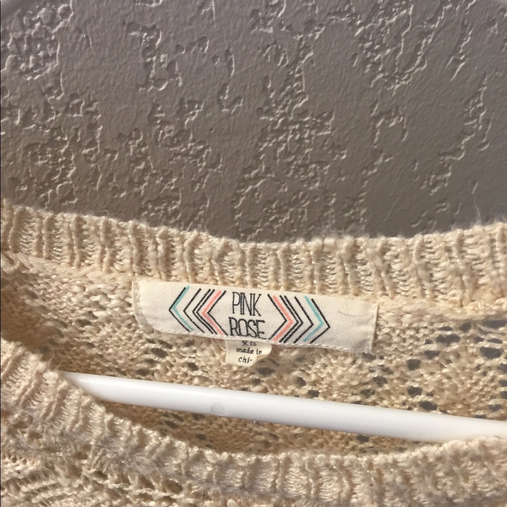 Pink Rose Sweater - Picture 2 of 3